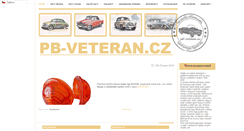 Desktop Screenshot of pb-veteran.cz